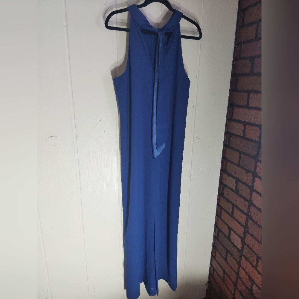Lilly Pulitzer Cobalt Blue Sleeveless Maxi Dress - Picture 8 of 10